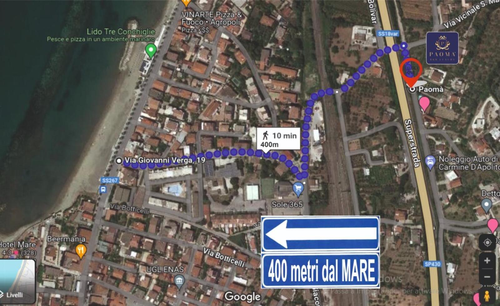 Paoma Bed & Breakfast Agropoli Exterior photo